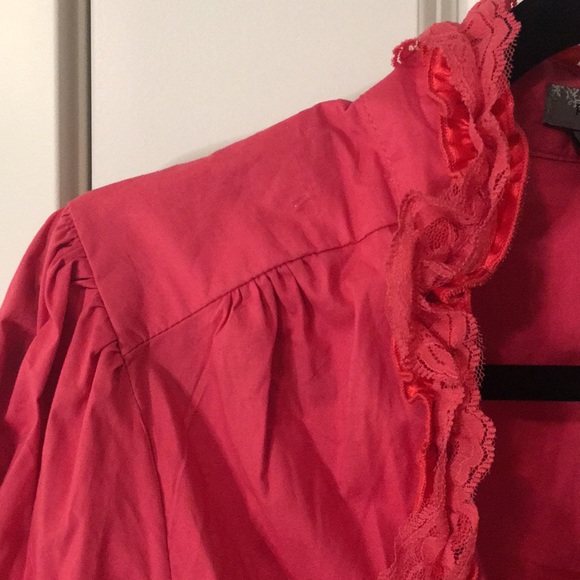 Poetry | Red Lace & Ruffles Top - Picture 9 of 13